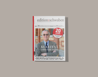 Cover der edition:schwaben Ausgabe 02 2026