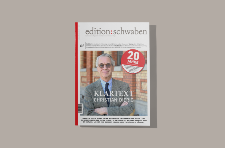 Cover der edition:schwaben Ausgabe 02 2026